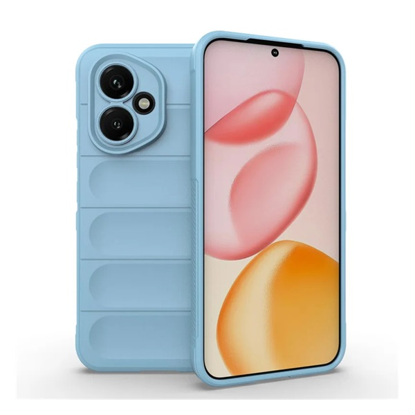 Szilikon telefonvédő (ütésállóság, kameravédő, 3D) VILÁGOSKÉK Honor 400 "Gigapack csomagolás" (GP-171938)
