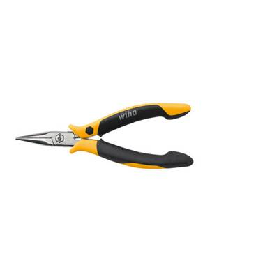 Wiha ESD laposfogó félgömbölyű csőrrel, egyenes, 120 mm, Professional 26799 (10348) (10348)