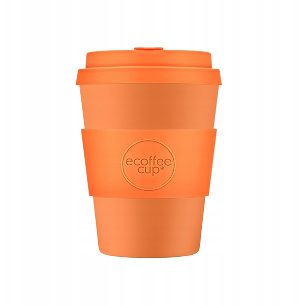 Kubek na wynos Ecoffee Cup Solid Colours Alhambra 350ml - Pomarańczowy