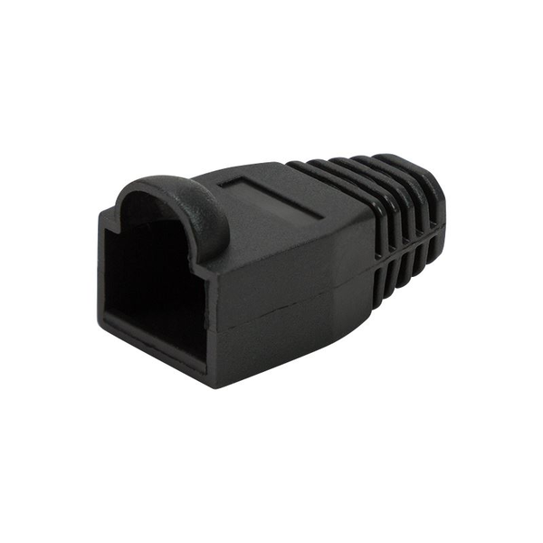 LogiLink Modular RJ45 Plug Kabelschuh 6.5 mm schwarz 50 Stck
