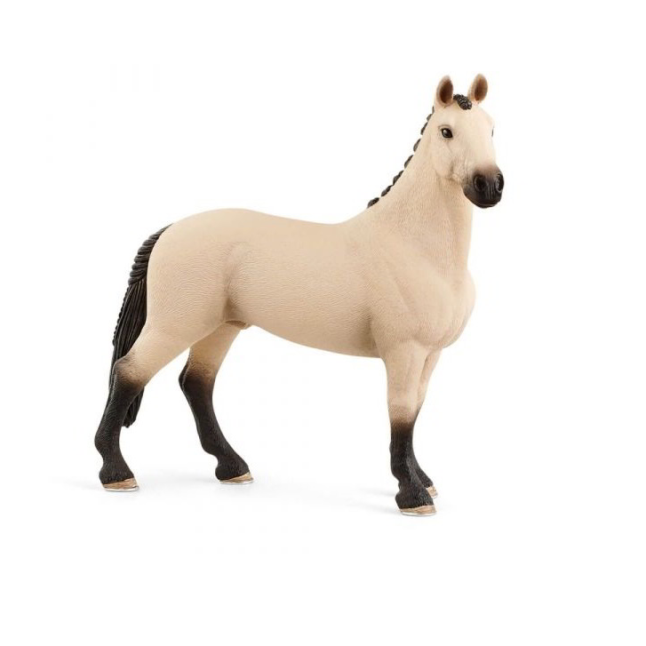 schleich HORSE CLUB Hannoverian Gelding, Red Dun (13928)