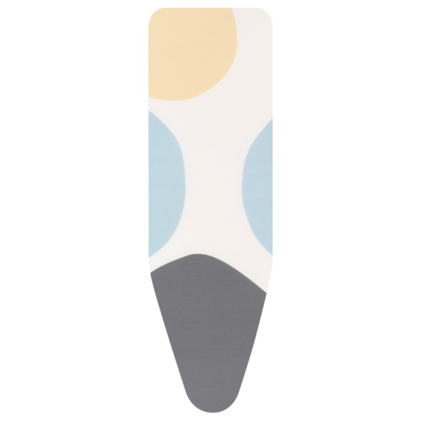 BRABANTIA Ironing Table Perfect Fit Covers vasalódeszka huzat. 1240x380mm - B méret. komplett szett - huzat + 8mm hab alátét. PerfectFlow. tavaszi buborékok - 131561