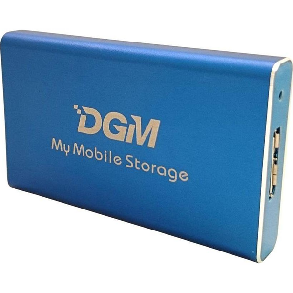 Dysk zewnętrzny SSD DGM My Mobile Storage 128GB Niebieski (MMS128BL)