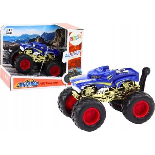 Lean Toys Játékautó Terepjáró Nagy Gumi Kerekek Kék