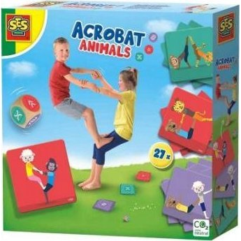 SES Creative Acrobat animals Игри с карти Фини двигателни умения (сръчност)