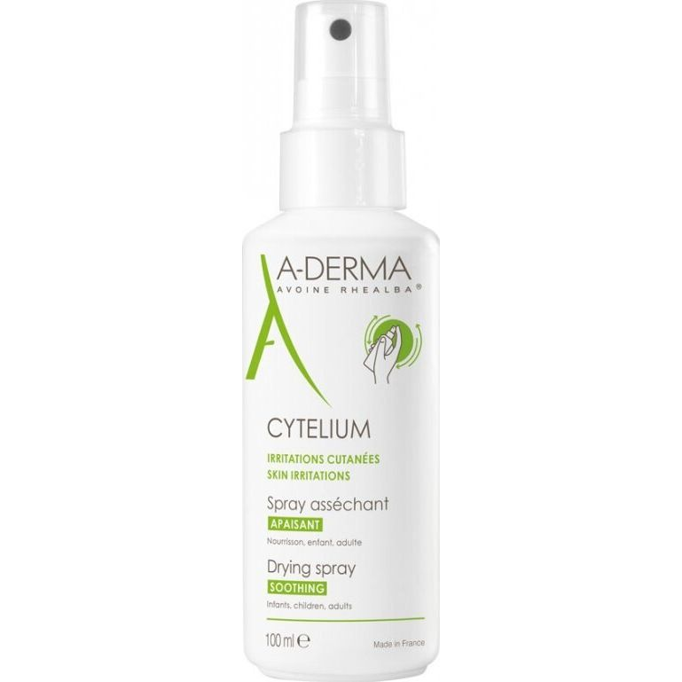 A-DERMA Cytelium Szárító és nyugtató spray irritált, nedvesedésre hajlamos bőrre 100 ml (53439)