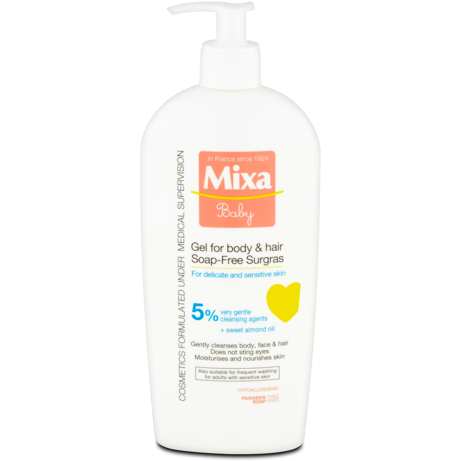 MIXA Babatusfürdő 2in1 gél, 250 ml (3600550305111)