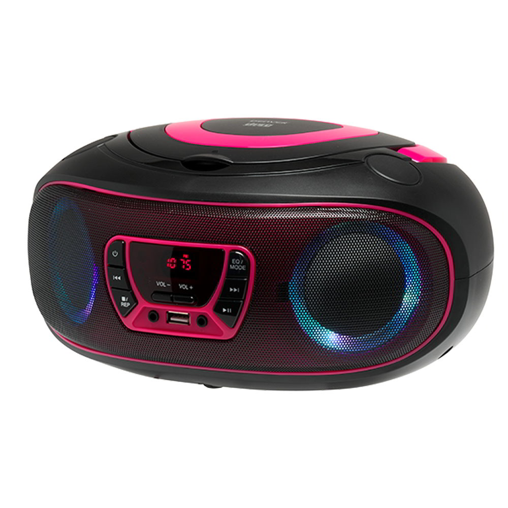 Rádioprijímač Denver TCL-212BT UKW Bluetooth ružový (111141300011)