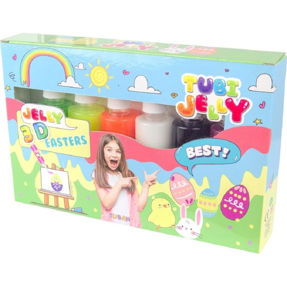 6 Színű Tubi Zselés Készlet - Húsvét (GXP-725182)
