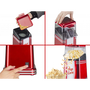 Popcornovač Beper 90590-Y červený 1200 W