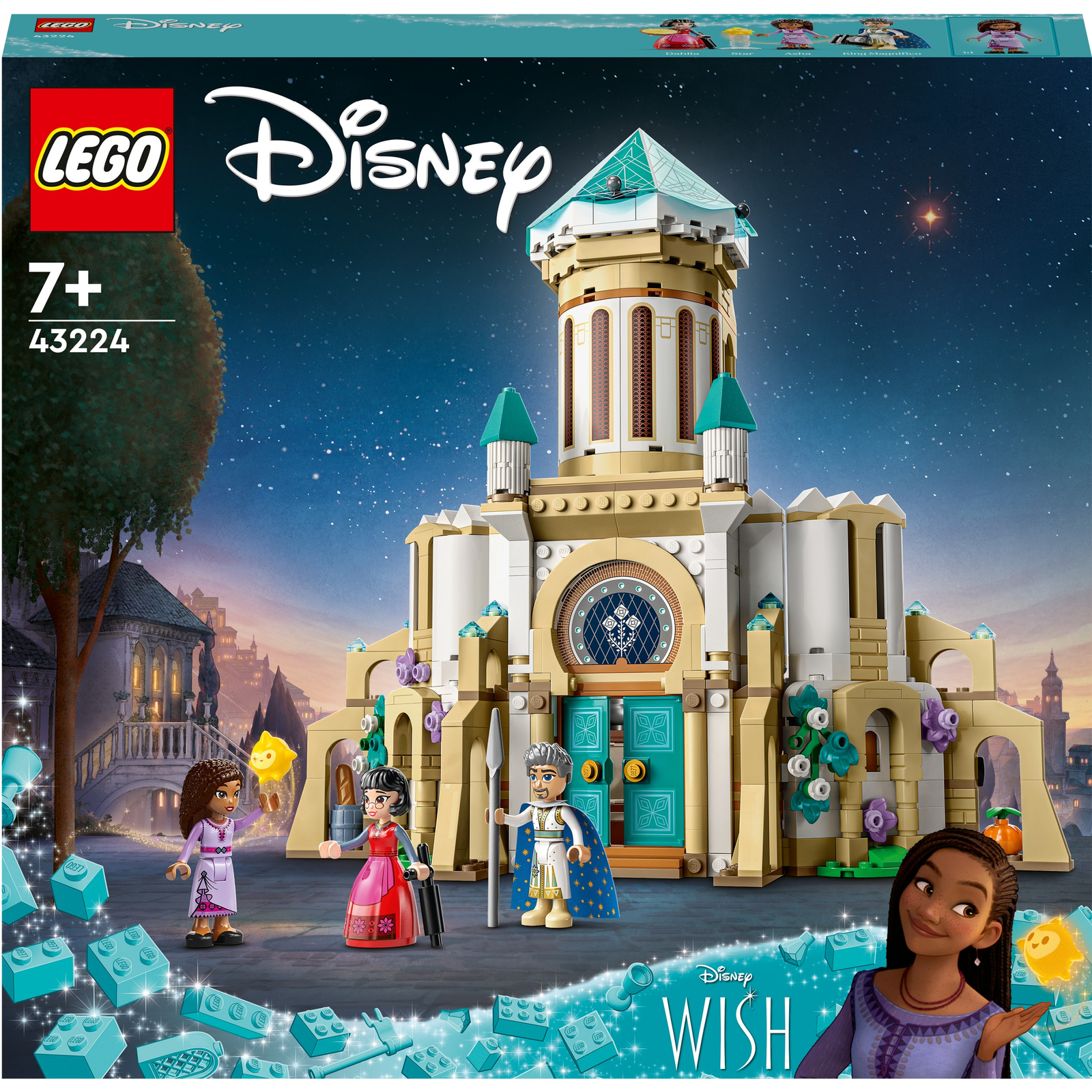 LEGO Disney 43224 Hrad krále Magnifica (43224)
