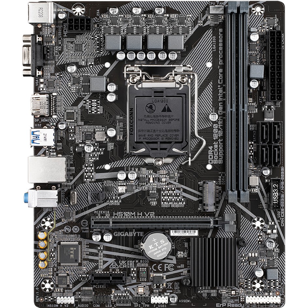 Gigabyte H510M H V2 дънна платка Intel H510 Express LGA 1200 (Socket H5) микро ATX