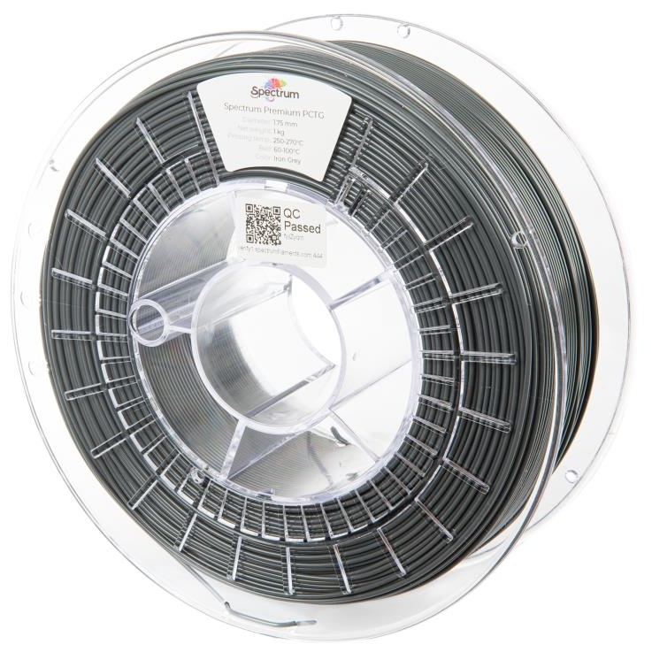 Spectrum Premium PCTG 1,75 mm, Iron Grey, 1 kg (80659)