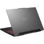 ASUS TUF Gaming A17 FA707NV-HX051W AMD Ryzen™ 5 7535HS Laptop 43,9 cm (17.3") Full HD 16 GB DDR5-SDRAM 1 TB SSD NVIDIA GeForce RTX 4060 Wi-Fi 6 (802.11ax) Windows 11 Home Fekete, Szürke