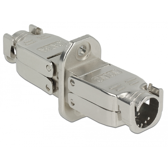 Delock Csatlakozó a Cat.6A STP hálózati kábelhez a szerszám nélküli szerelhetőség telepítéshez (86467) (86467)