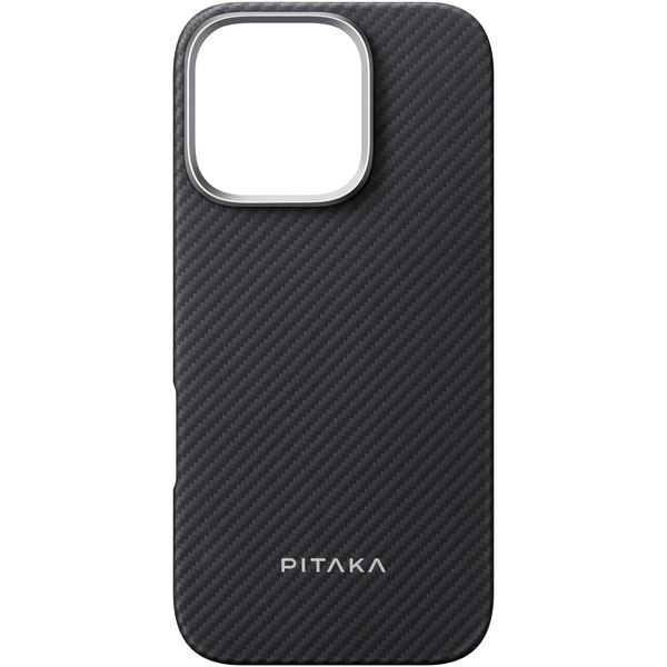 Pitaka MagEZ Case 5 Black/Grey Twill iPhone 16 Pro Max tok