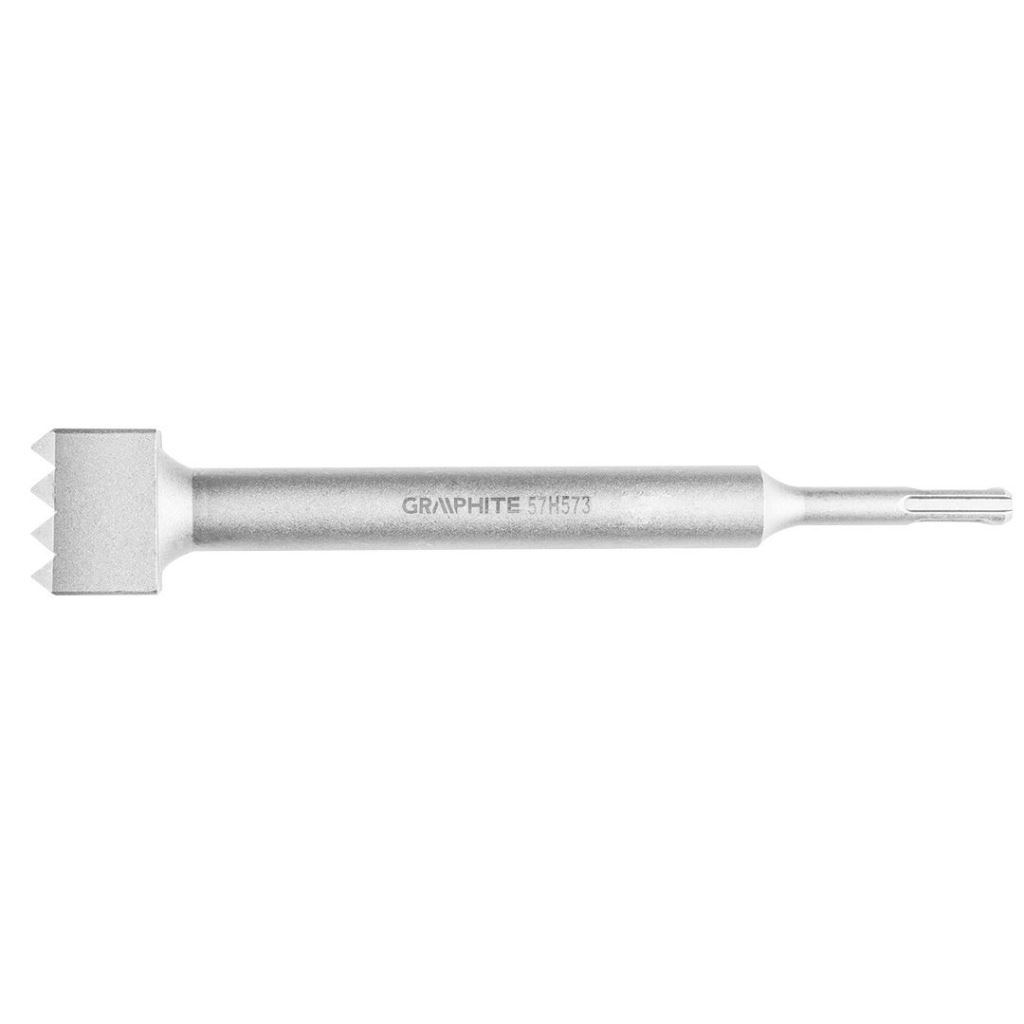 Graphite 57H573 SDS Plus stokkolófej, véső 40x40 mm, 16T (57H573)