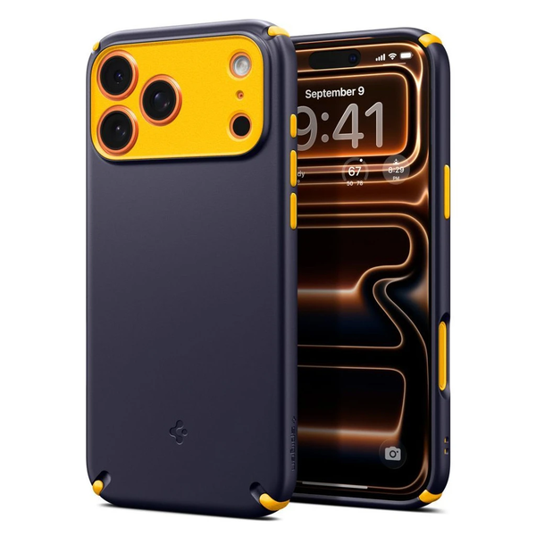 SPIGEN NANO POP HYBRID MAG MAGSAFE iPhone 17 Pro Max készülékhez tok – áfonya tengerészkék