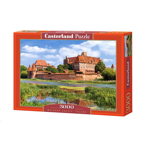 Castorland Malbork Castle, Poland 3000 pcs Puzzle 3000 pz Landscape