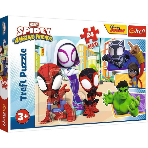 Trefl 14348 puzzle 24 pz Cartoni