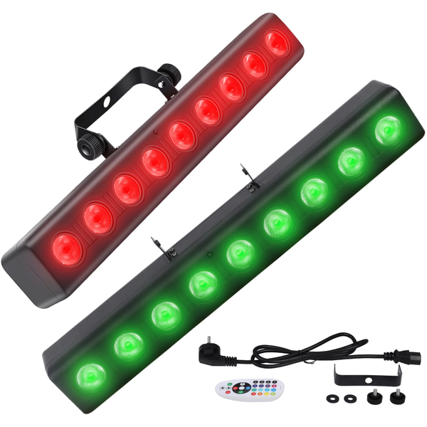 Naświetlacz LIGHT4ME DECO BAR 8 RGBW listwa oświetleniowa wall washer 9x4W LED pilot bezprzewodowy