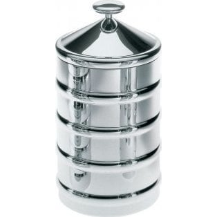 Alessi CB03 Kalisto 3 Rozsdamentes Acél konyhai tárolóedény 1,14L - Ezüst (CB03)