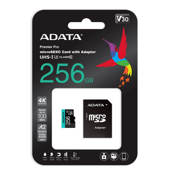 MicroSD karta Adata Premier Pro 256 GB
