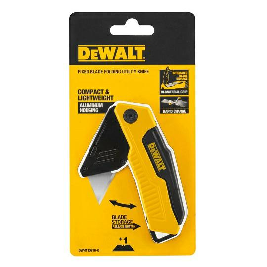 DeWalt DWHT10916-0 Összecsukható Kés fix Pengével (DWHT10916-0)
