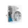 TP-Link Tapo P110 смарт контакт 3680 W За домашно ползване, Офис Бяла