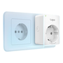 TP-Link Tapo P110 смарт контакт 3680 W За домашно ползване, Офис Бяла