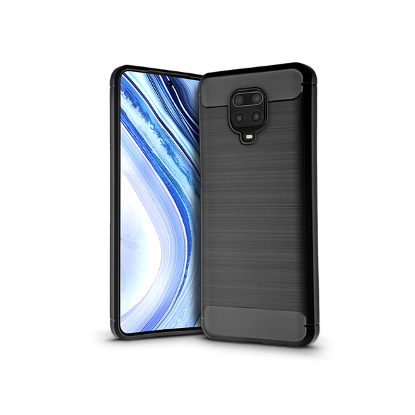 Xiaomi Redmi Note 9 Pro/Note 9 Pro Max/Note 9S szilikon hátlap - Carbon - fekete