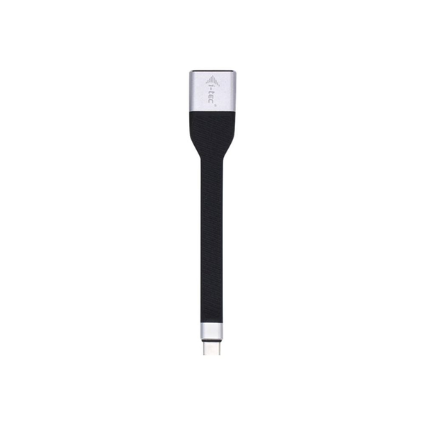 i-tec C31FLATDP60HZ cavo e adattatore video 0,11 m USB tipo-C DisplayPort Nero