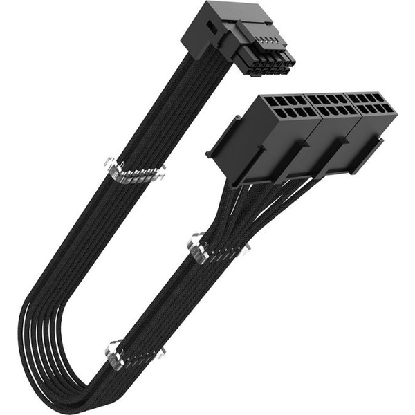  Akasa AKASA adaptér G-Nexus PX24, 16-pin na 3x 8-pin, 12VHPWR Adaptér, 30cm, 90°