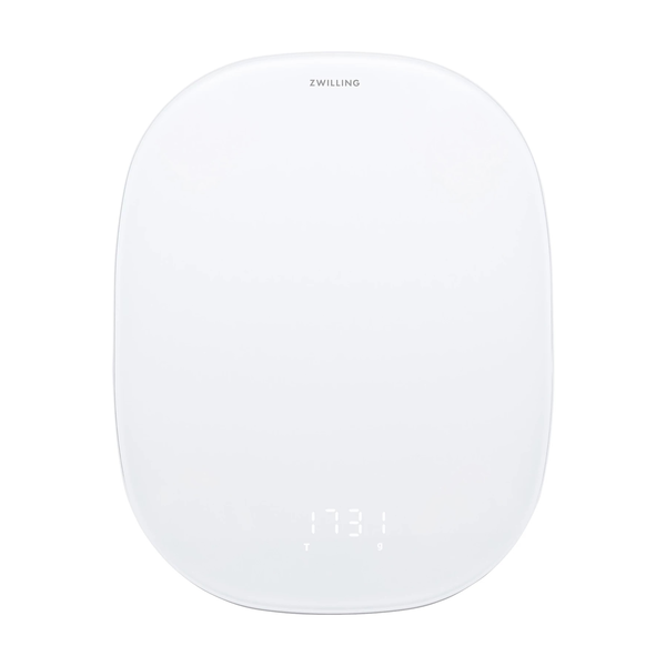 Кухненски кантар, Zwilling, Пластмасов, Максимално тегло 10 кг, Бял