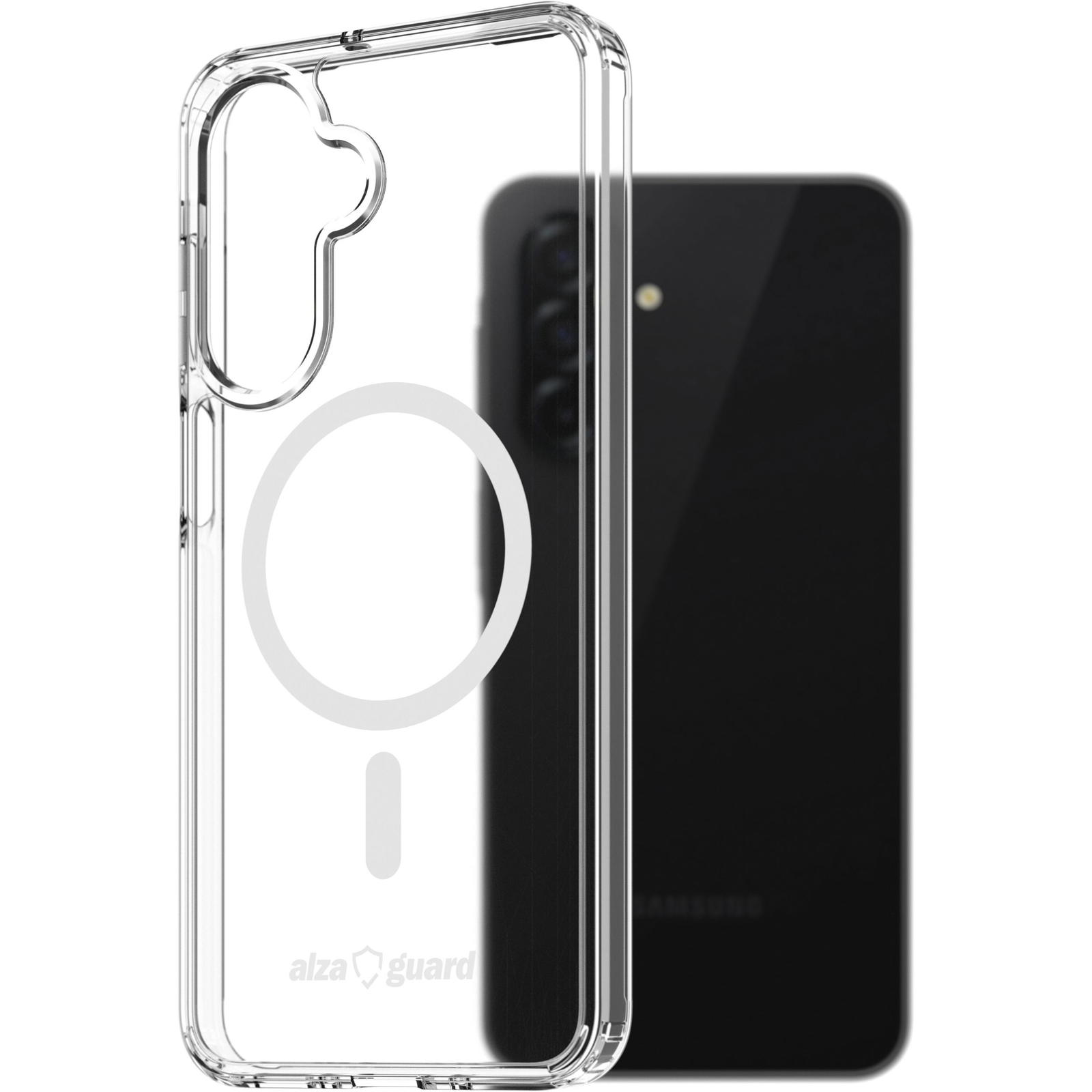 AlzaGuard Crystal Clear TPU Case Compatible with Magsafe Samsung Galaxy A26 5G tok (AGD-PCMT438Z)