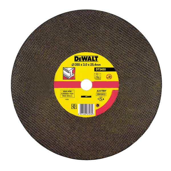 DEWALT Trennscheibe 355x25.4x3.0 A30T BF