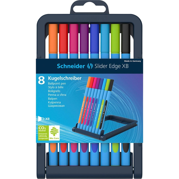 Bolígrafos Schneider Slider Edge Xb 8 Colores