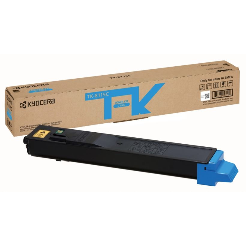 Kyocera TK-8115C toner cián (1T02P3CNL0) (1T02P3CNL0)