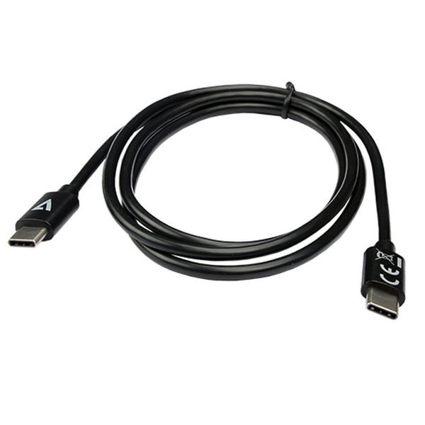 V7 V7USB2C-1M cabluri USB USB 2.0 USB C Negru