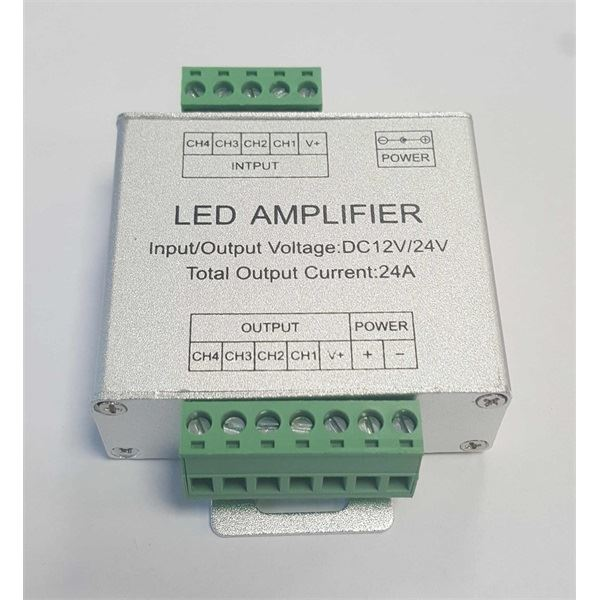 Optonica jelerősítő RGB-WH LED csíkokhoz (AC6328) (AC6328)