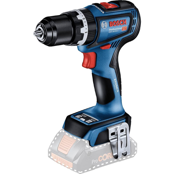 Bosch GSB 18V-90 C 2100 RPM Zwart, Blauw