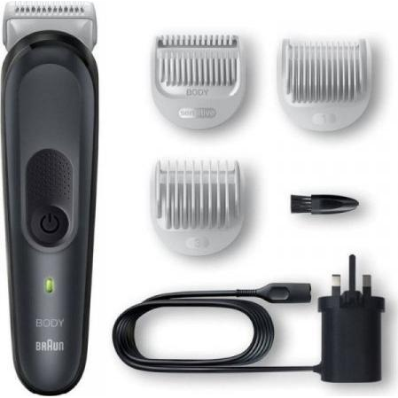 Braun BodyGroomer 3 BG3340 Sort, Grå