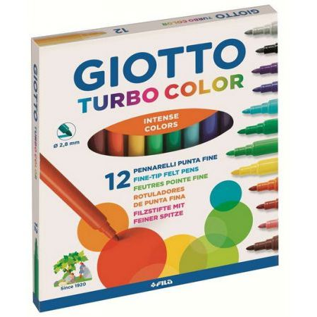 Filctoll Giotto Turbo Color 2,8 mm 12 Darabos (273977)