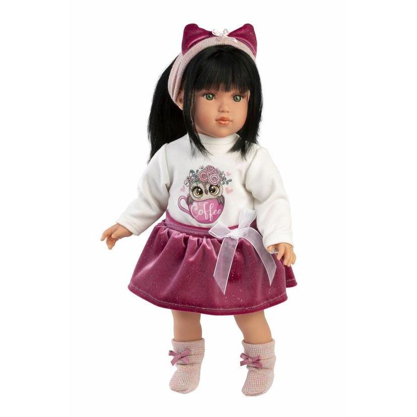 Llorens 54048 Greta - realisztikus baba puha szövettesttel - 40 cm (8426265540488)