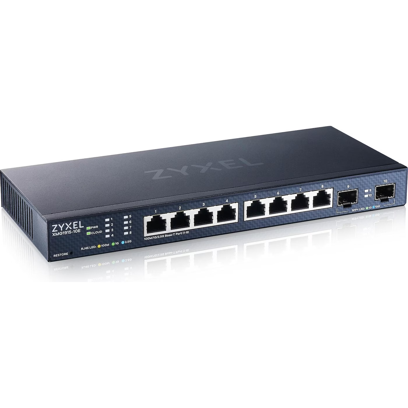Zyxel XMG1915-10E Riadený L2 2.5G Ethernet (100/1000/2500) (XMG1915-10E)