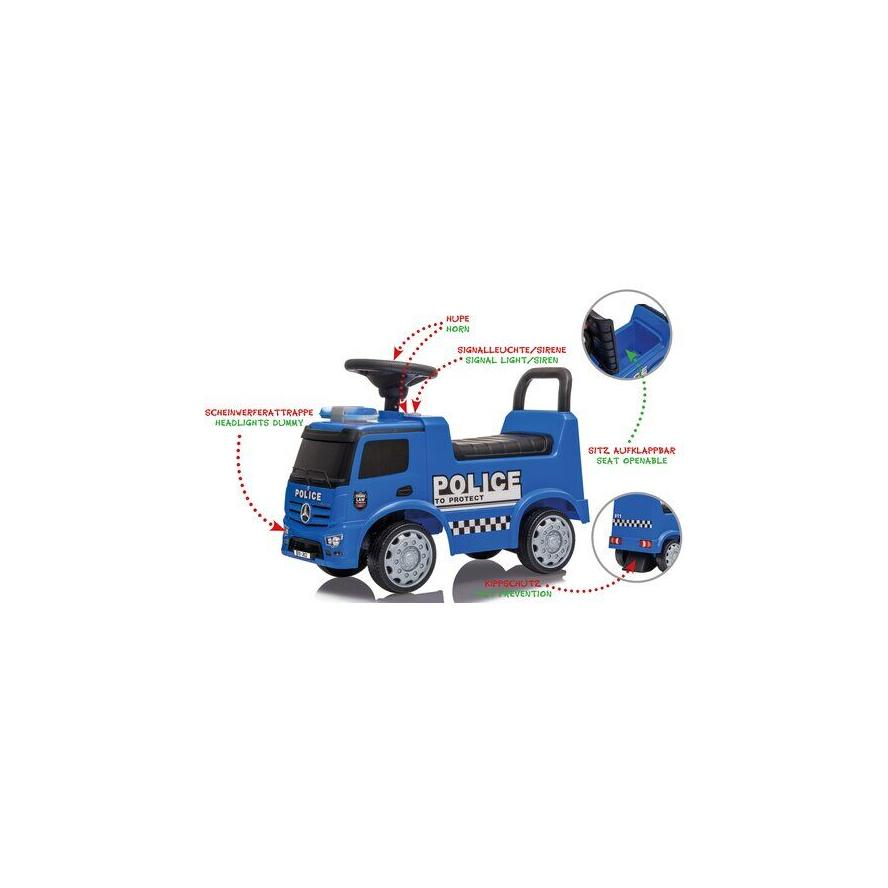 Jamara Push-Car Mercedes-Benz Antos Police (460475)