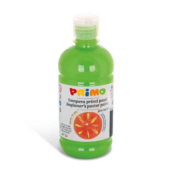 Primo 600 tempera 500ml világoszöld (202BR500600) (202BR500600)
