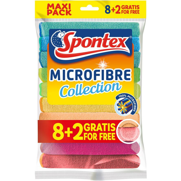 Микрофибърна шатра, Spontex, 8 + 2 бр