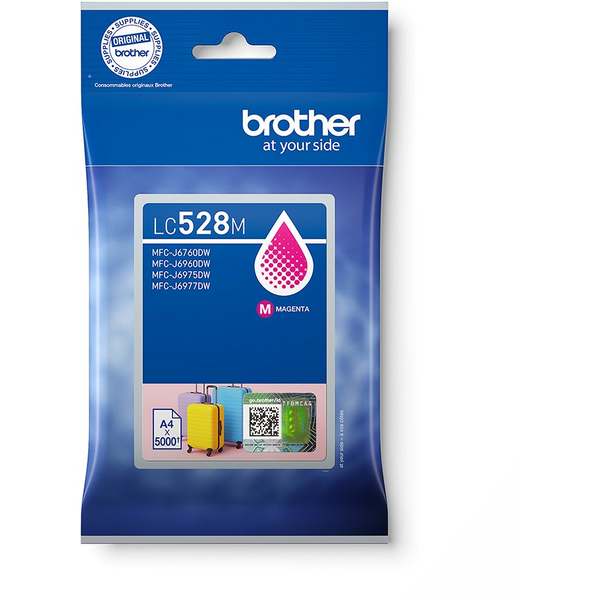 Brother LC528M inktcartridge 1 stuk(s) Origineel Magenta