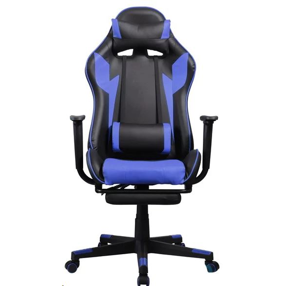 IRIS GCH204BK_FT gaming szék fekete-kék (GCH204BK_FT)